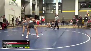 120 lbs Round 3 (12 Team) - Devlynn Albrecht, Texas SOTM vs Lyni Gusick, FEWTeamIowa