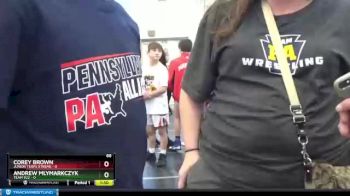 160 lbs Round 1 (6 Team) - Brayden Zuercher, PA Alliance Red vs Cael Mielnik, Dynasty Bad Boy