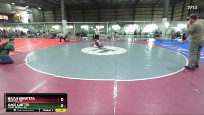 125 lbs Cons. Round 2 - Gage Carter, Great Bridge vs Isaiah Sekutera, Fear This