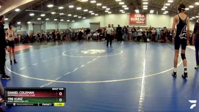 132 lbs Cons. Round 1 - Daniel Coleman, Richmond Wrestling Club vs Tre Kunz, Noke Wrestling RTC