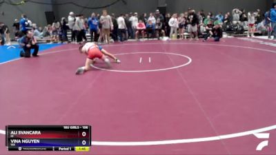 106 lbs Semifinal - Ali Svancara, ID vs Vina Nguyen, WA