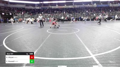 110 lbs Consi Of 8 #2 - Kortney Akpan, Maize vs Colton Russell, Wentzville Wrestling Federation