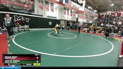 113 lbs Cons. Round 3 - Travis Reidy, Temecula Valley vs Adolfo Garcia, Desert Hot Springs