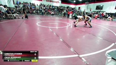 150 lbs Quarterfinal - Cross Rodriguez, Calvary Chapel SA vs Christian Stoeber, Fountain Valley