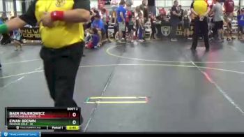 64 lbs Round 1 (6 Team) - Baer Majerowicz, Untouchables White vs Ewan Brown, Missouri Gold