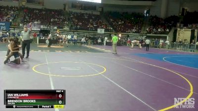 D 1 160 lbs Cons. Round 3 - Ian Williams, Chalmette vs Brendon Brooks, Airline