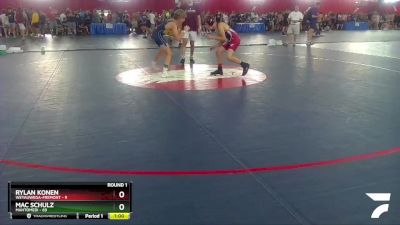 111-112 A Round 1 - Rylan Konen, Weyauwega-Fremont vs Mac Schulz, Mahtomedi