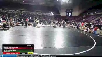 50 lbs Round 3 (4 Team) - Zoe Cardenas, Duran vs Berlynn Jarman, Thorobred WC