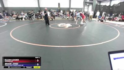 157 lbs Cons. Round 1 - Elijah Leader, Washington vs Brodie Jones, FordDynastyWrestlingClub