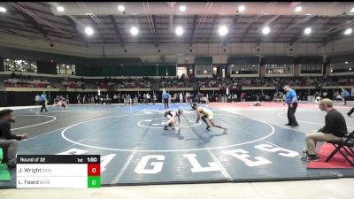 138 lbs Round Of 32 - Jayson Wright, Saint Frances Academy vs Lane Foard, Benedictine Prep