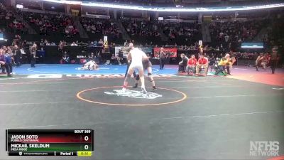 132-4A 5th Place Match - Jason Soto, Pueblo Centennial vs Mickail Skeldum, Mesa Ridge