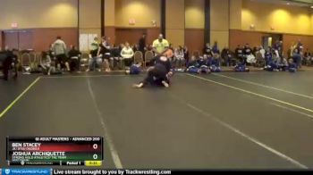 Advanced 200 lbs Round 3 - Ben Stacey, Jiu Jitsu Okoboji vs Joshua Archiquette, Strong Hold Athletics/ TAC Team Wisconsin