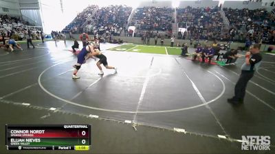 215 lbs Quarterfinal - Connor Nordt, Spanish Springs vs Elijah Nieves, Green Valley