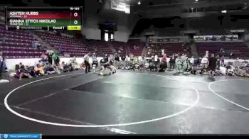 W-164 lbs Quarters & 1st Wb (16 Team) - Ashten Hubbs, Wyoming vs Gianna Stitch Nikolao, Tennessee