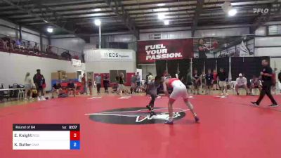 65 kg Round Of 64 - Elijah Knight, Regional Training Center South vs Kyren Butler, Cavalier Wrestling Club