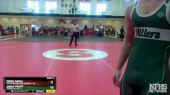 138 lbs Semifinals (8 Team) - James Silliman, Tower Hill HS vs Daniel WIlliams, Delaware Military Academy