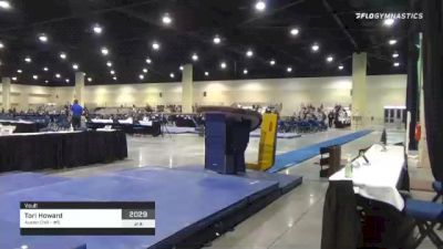 Tori Howard - Vault, Austin Chill - #5 - 2021 USA Gymnastics Development Program National Championships