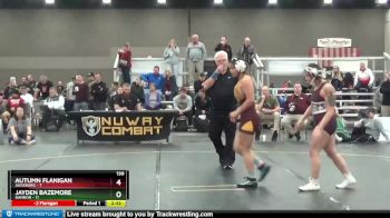 130 lbs Semis & 3rd Wb (16 Team) - Autumn Flanigan, Augsburg vs Jayden Bazemore, Gannon