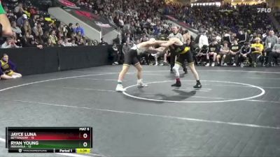 132 lbs Semis - Ryan Young, Indianola vs Jayce Luna, Bettendorf