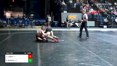 174 lbs Consolation - Jake Logan, Lehigh vs Daniel Bullard, NC State