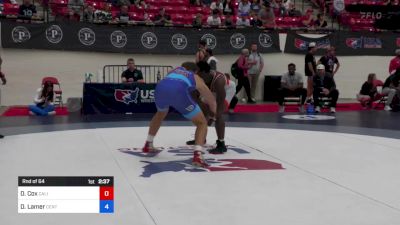 86 kg Rnd Of 64 - Danny Cox, California vs Daschle Lamer, Central Coast Regional Training Center