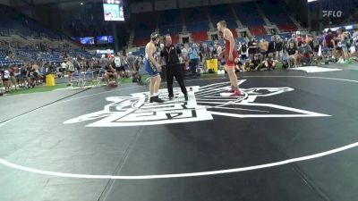 220 lbs Cons 16 #1 - Cael Leisgang, Wisconsin vs Hayden Martin, Alaska