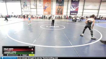 84 lbs Rd# 8- 12:30pm Saturday Final Pool - Andres Lopez, Team New Mexico vs Riley Keen, Nauman Red