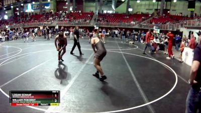 160 lbs Quarterfinal - Logan Schaaf, Beatrice Wrestling Club vs William Pokorny, Central Valley Youth Wrestling