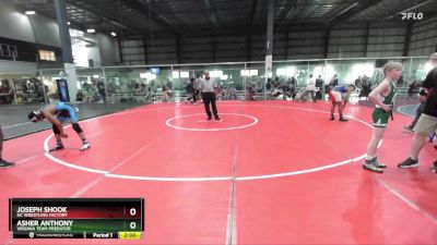 113 lbs Round 2 - Asher Anthony, Virginia Team Predator vs Joseph Shook, NC Wrestling Factory