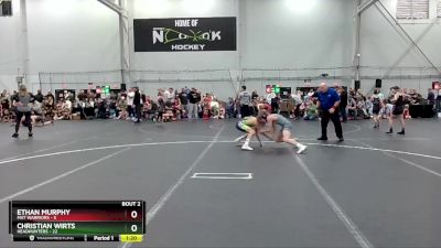 100 lbs Round 1 (4 Team) - Ethan Murphy, Mat Warriors vs Christian Wirts, Headhunters