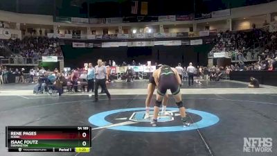 5A 189 lbs Semifinal - Rene Pages, Hobbs vs Isaac Foutz, Farmington