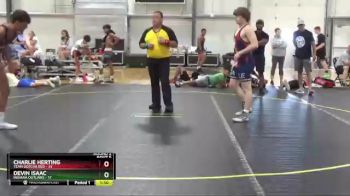 170 lbs Round 2 (6 Team) - Charlie Herting, Team Gotcha Red vs Devin Isaac, Indiana Outlaws