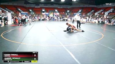 145 lbs Cons. Round 6 - Gabriel McNally, Oregon Clay vs Kaden Tindall, Brighton