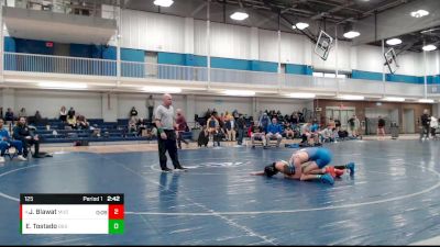 125 lbs Cons. Round 3 - Jacob Blawat, Muskegon Community College vs Eduardo Tostado, Bryant And Stratton