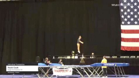 Rocki Cook - Individual Trampoline, Eagle Gymnastics TX - 2021 USA Gymnastics Championships