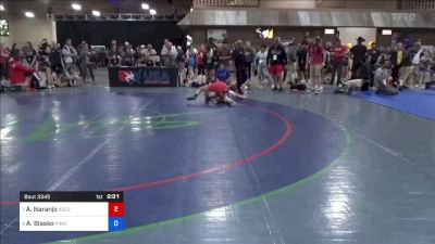 112 lbs Cons 4 - Ashley Naranjo, Ascend Wrestling Academy vs Aspen Blasko, Pinnacle Wrestling Club