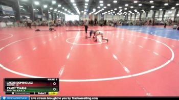 88 lbs Rd# 2 10:30am Friday - Jacob Dominguez, Cali Red vs Zakey Tsarni, Maryland BLACK