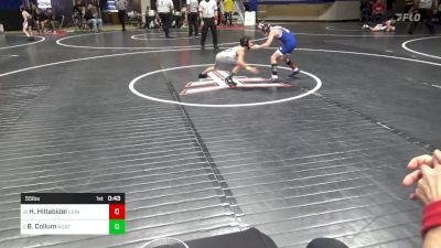 55 lbs Round Of 32 - Hixon Hiltabidel, Edinboro vs Brock Collum, Northern Tioga