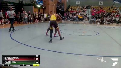 184 lbs Semifinal - Markis Hill, Emmanuel vs Shylik Scriven, UNC Pembroke