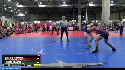 144 lbs Round 1 (4 Team) - Hunter Feagan, REAL LIFE WRESTLING CLUB vs Carmine McDaniel, INVICTUS WRESTLING CLUB