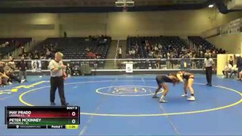 126 lbs 2nd Wrestleback (8 Team) - May Prado, Lassiter H.S. vs Peter Mckinney, Brunswick