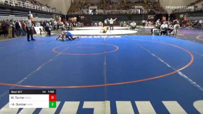 160 lbs Prelims - William Turner, Gonzaga vs Aurelius Dunbar, Mercersburg Academy