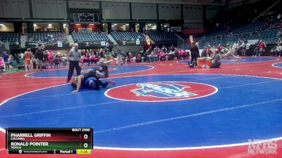 2A-175 lbs Quarterfinal - Pharrell Griffin, Columbia vs Ronald Pointer, Vidalia