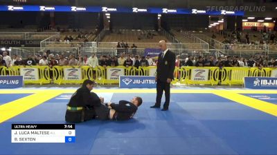 JEAN LUCA MALTESE vs BRYCE SEXTON 2022 Pan Jiu Jitsu IBJJF Championship