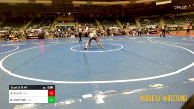 101 lbs Consi Of 16 #1 - Joseph Austin, The Glasgow Wrestling Academy vs Brandt Steinheil, Threestyle Wrestling Of Oklahoma