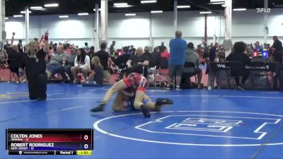 119 lbs Quarters & 1st Wb (16 Team) - Colten Jones, Virginia vs Robert Rodriguez, New Jersey