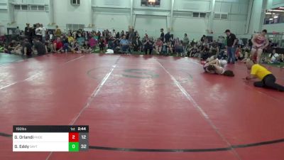 150 lbs Semifinal - Geno Orlandi, Phoenix W.C. vs Gregory Eddy, Dayton Bandits - Black