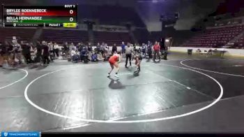 W-124 lbs Quarterfinals (8 Team) - Brylee Roennebeck, Tennessee vs Bella Hernandez, Montana