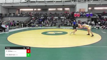 170 lbs Final - Fisher Stites, Newtown vs Ryan Gilchrist, Norwalk