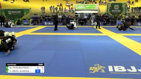 WESLEY TEIXEIRA PINTO vs VITOR CRIZEL ALMEIDA 2024 Brasileiro Jiu-Jitsu IBJJF